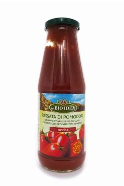 La Bio Idea Organic Tomato Puree Rustica, 680 g