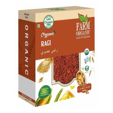 Farm Organic Ragi Whole 500 g