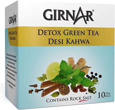 Girnar Detox Green Tea 10 Pieces