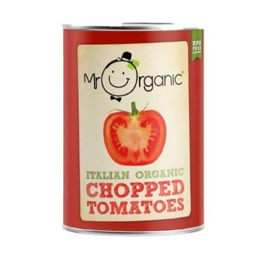 Mr Organic Chopped Tomatoes, 400G