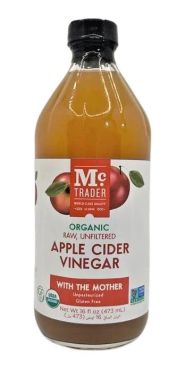 Mc Trader Organic Apple Cider Vinegar, 473 ml