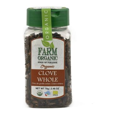 Farm Organic Gluten Free Clove Whole, 70G