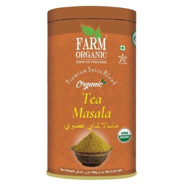 Farm Organic Gluten Free Tea Chai Masala, 100G