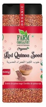 Farm Organic Gluten Free Red Quinoa, 500 g