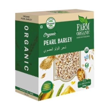 Farm Organic Pearl Barley, 200 g