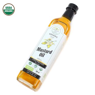 Sow fresh Organic Coldpressed Mustard Oil, 500ml