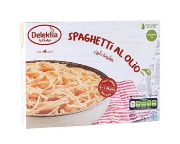 Delektia Spaghetti Al Olio Frozen Meal, 500 g