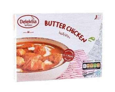 Delektia Butter Chicken Frozen Meal, 500 g