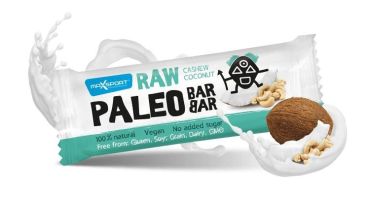 Maxsport Paleo Raw Coconut Cashew Bar, 50gm