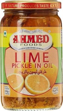 Ahmed Lime Pickle 330Gm, 12 Pieces Per Carton