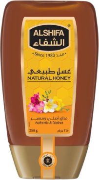 Al Shifa Honey Squeezy 250Gm, 12 Pieces Per Carton