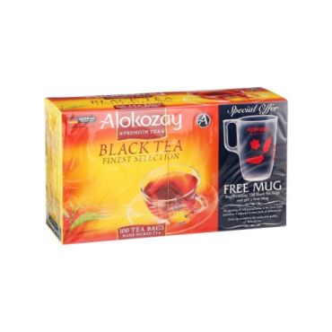Alokozay Black Tea 100 Tb, 12 Pieces Per Carton
