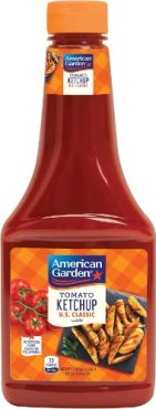 American Garden Tom Ketchup 36Oz, 12 Pieces Per Carton