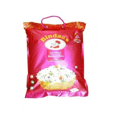 Bindas Samrat Basmati Rice 2Kg, 10 Pieces Per Carton