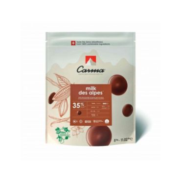 Carma Milk Des Alpes 35%, coins - CHM-Q008DALPE6-Z72 (2 x 5 KG)