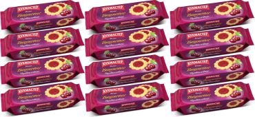 Kuhmaster Cherry Tartlets Butter biscuit 240g x 12