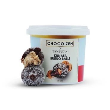 Choco Zen Kunafa Buenissimo Dubai Chocolate Date Balls, 125G