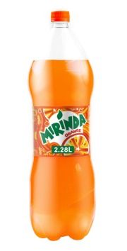 Mirinda Orange 2.28 Litre, 6 Pieces Per Carton