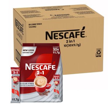 Nescafe 2In1 Coffee Pouch 30 X 11.7Gm, 10 Pieces Per Carton