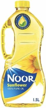 Noor Sunflower Oil 1.5Ltr, 6 Pieces Per Carton