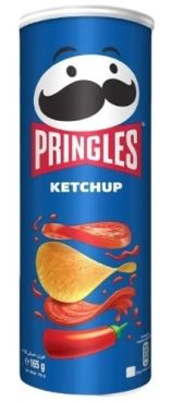 Pringles 165Gm-Ketchup, 19 Pieces Per Carton