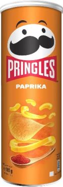 Pringles 165Gm-Paprika, 19 Pieces Per Carton