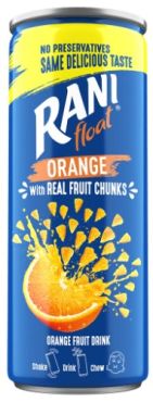 Rani Float 240 Ml Orange, 24 Pieces Per Carton