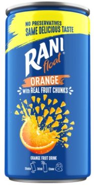 Rani Float Nas 180 Ml Orange, 24 Pieces Per Carton