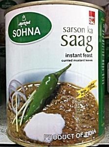 Sohna Sarson Ka Saag 800Gm, 12 Pieces Per Carton