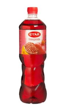 Star Juice 1 Litre Pomegranate, 6 Pieces Per Carton