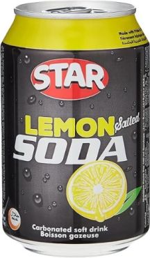 Star Lemon Soda 300 Ml, 24 Pieces Per Carton